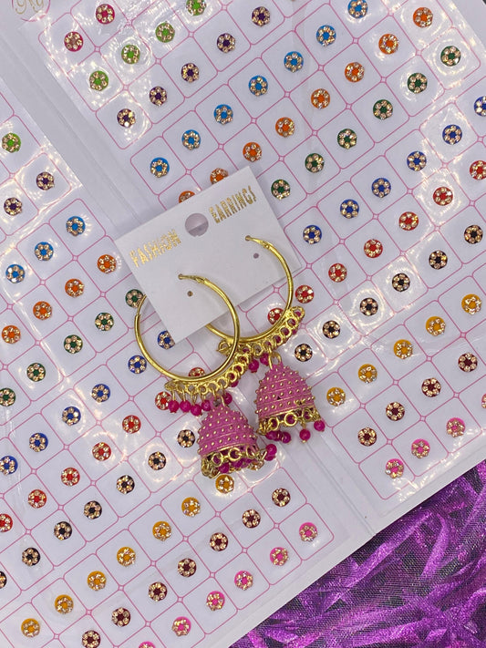 Bindi & Earring combo - RB05