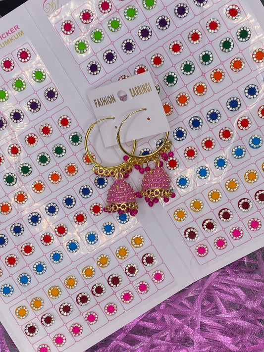 Bindi & Earring combo - RB10