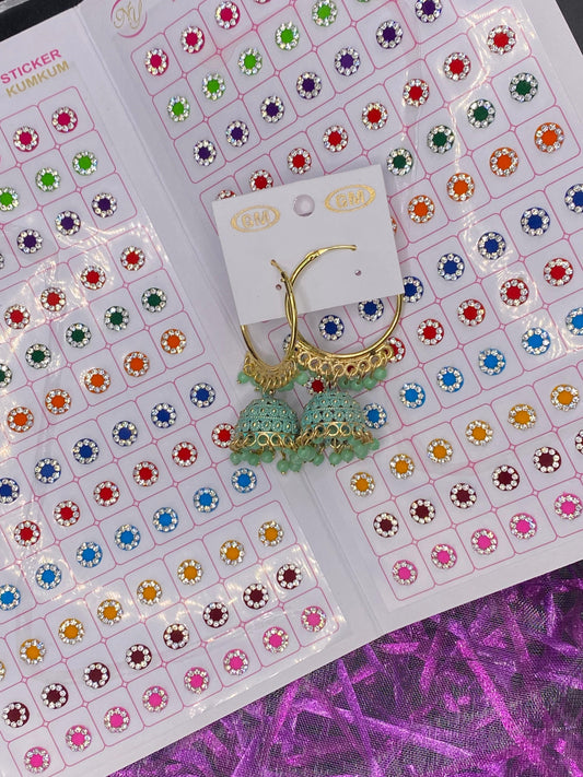 Bindi & Earring combo - RB13