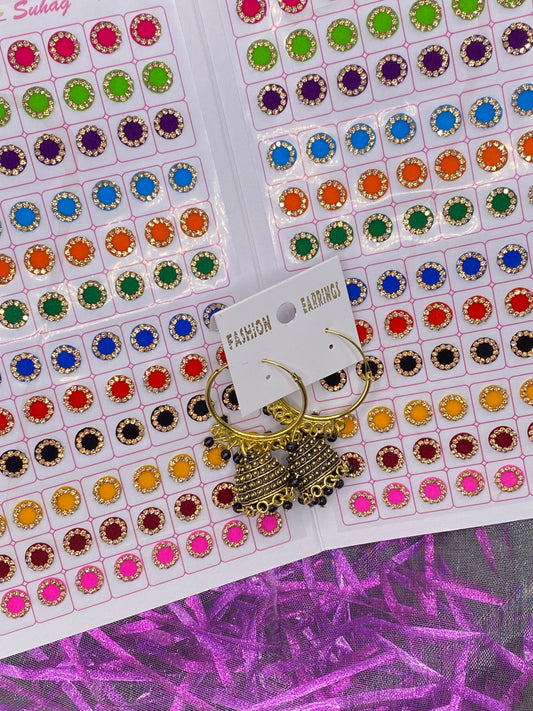 Bindi & Earring combo - RB14