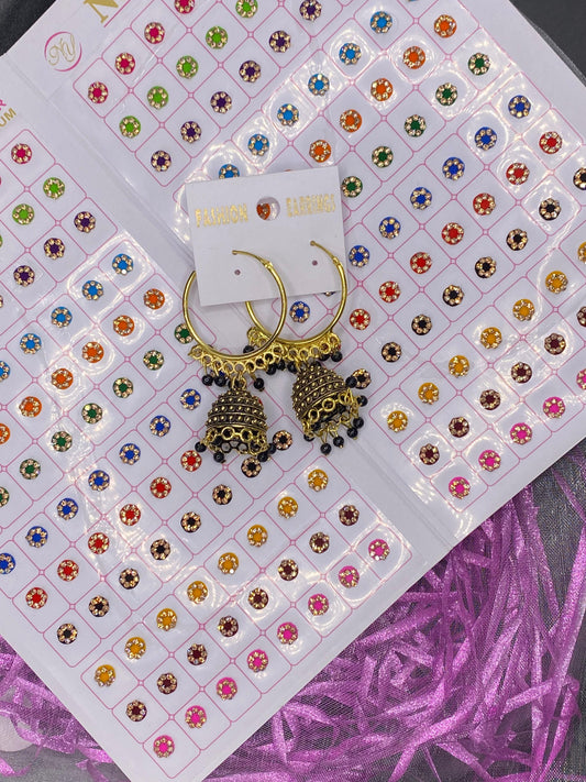 Bindi & Earring combo - RB15