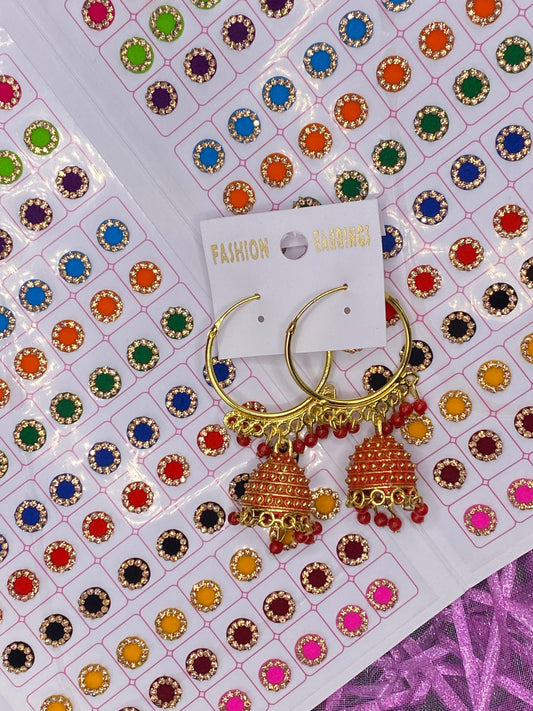 Bindi & Earring combo - RB18