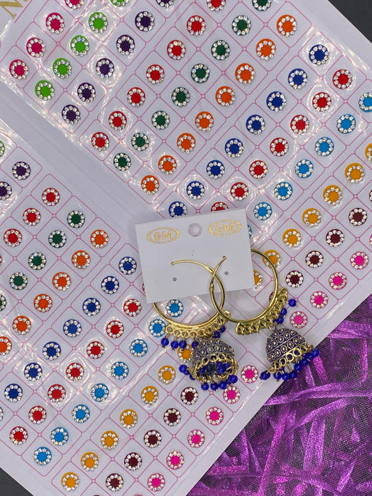 Bindi & Earring combo - RB20