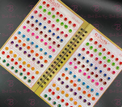 Swastik Half Moon Fancy Bindi Book