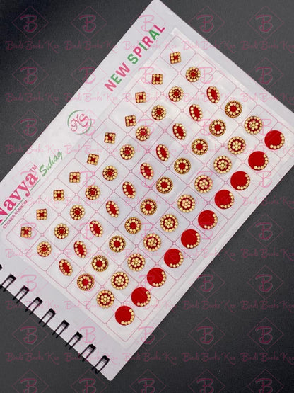 03 Red Fancy Bindi Book