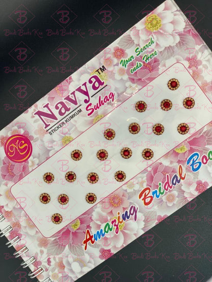 Navya Maroon Bindi Book (Code:306)