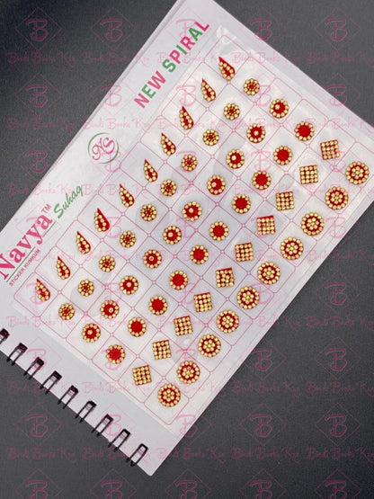 03 Red Fancy Bindi Book