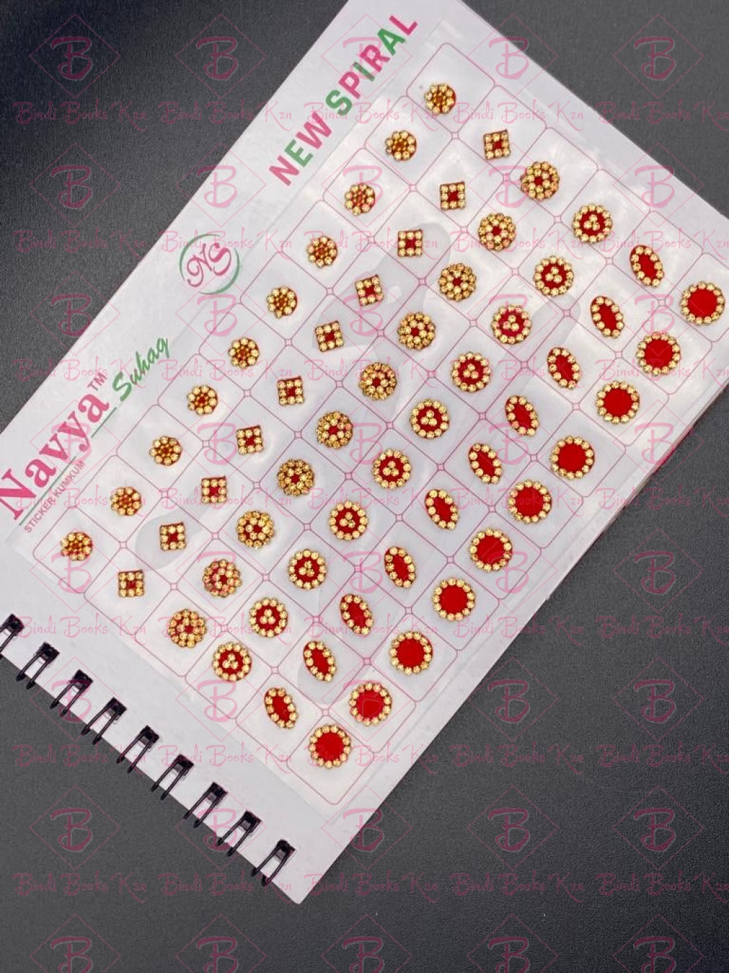 03 Red Fancy Bindi Book