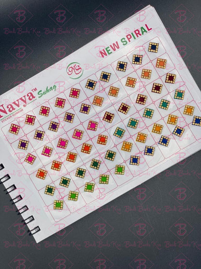 Navya Fancy Mix Shape Small Bindi Book