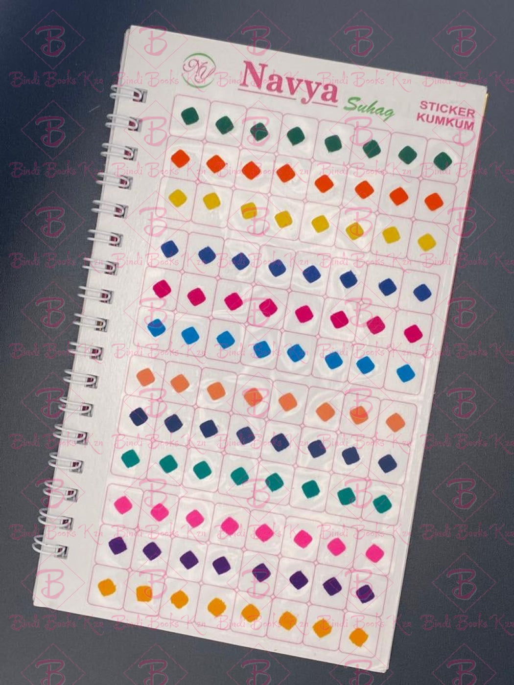 Navya Mixed Shape Cotton Bindi Book (960 dots)