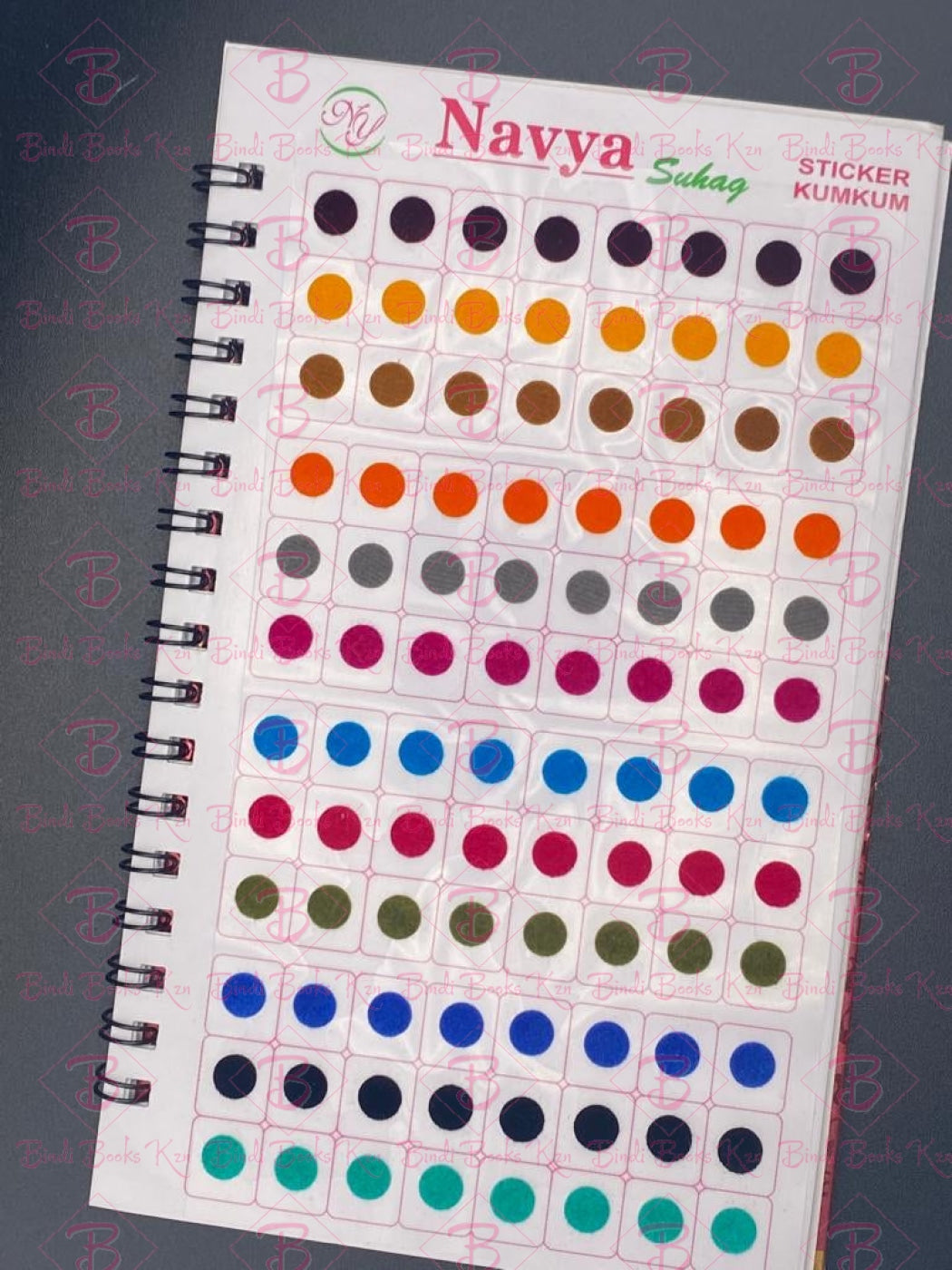 Navya Assorted Cotton Colour Bindi Book M