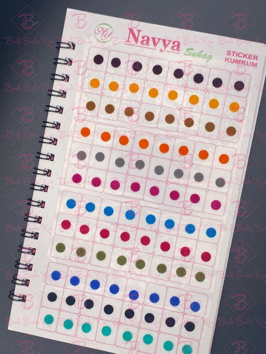 Navya Assorted Cotton Colour Bindi Book M