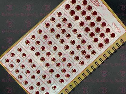 Swastik Half Moon Fancy Bindi Book