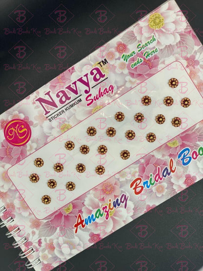 Navya Maroon Bindi Book (Code:306)