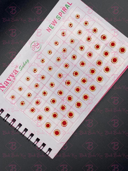 03 Red Fancy Bindi Book