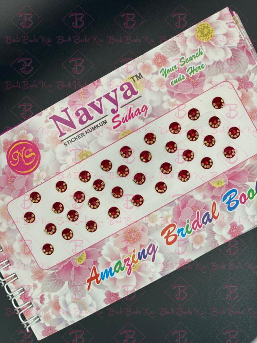 Navya Maroon Bindi Book (Code:306)