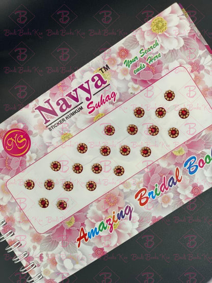 Navya Maroon Bindi Book (Code:306)