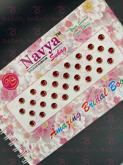 Navya Maroon Bindi Book (Code:306)