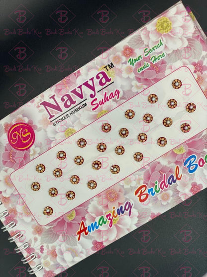 Navya Maroon Bindi Book (Code:306)