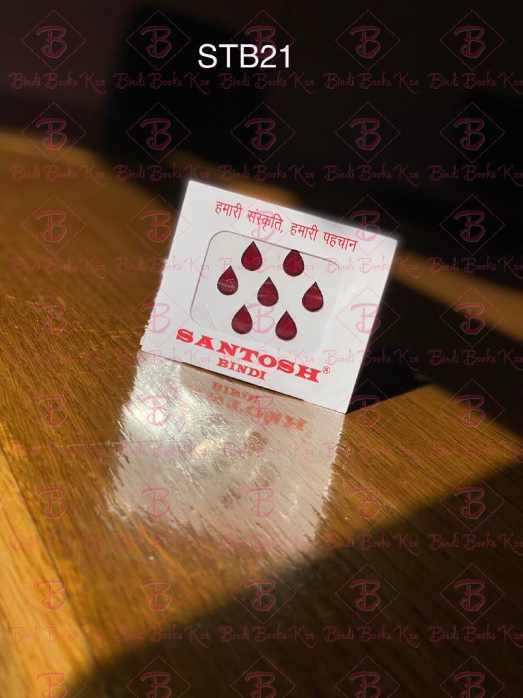 Maroon Small Teardrop Bindi Cards MRC (Various Sizes)