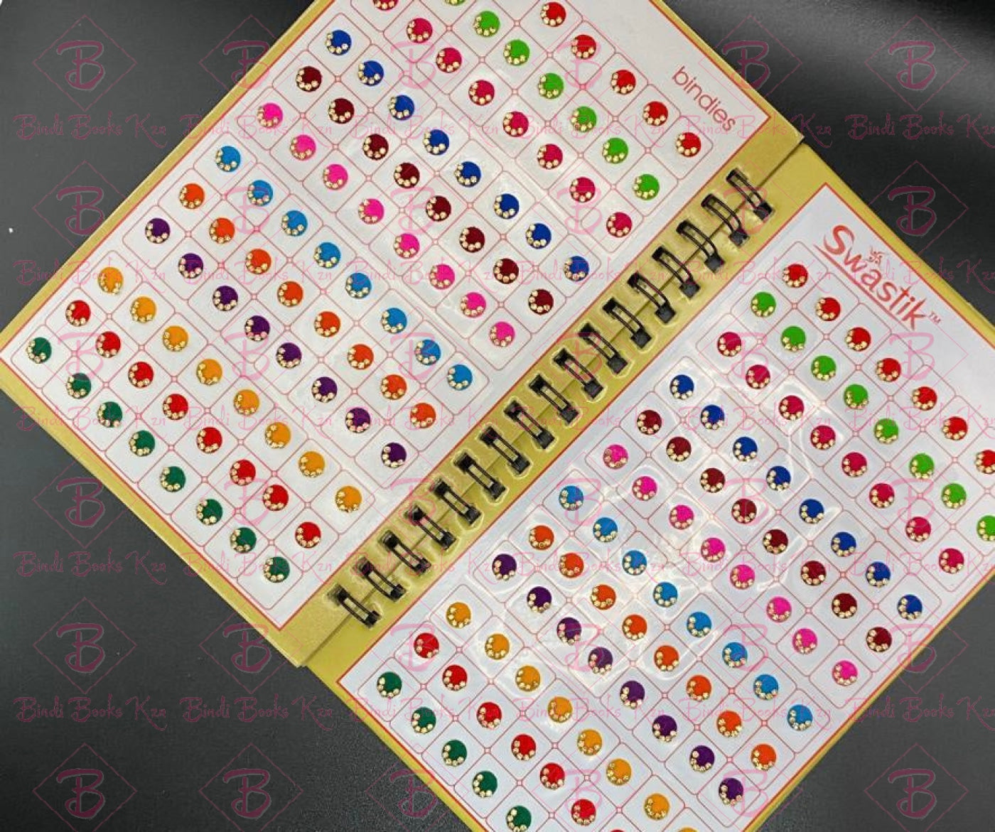 Swastik Half Moon Fancy Bindi Book