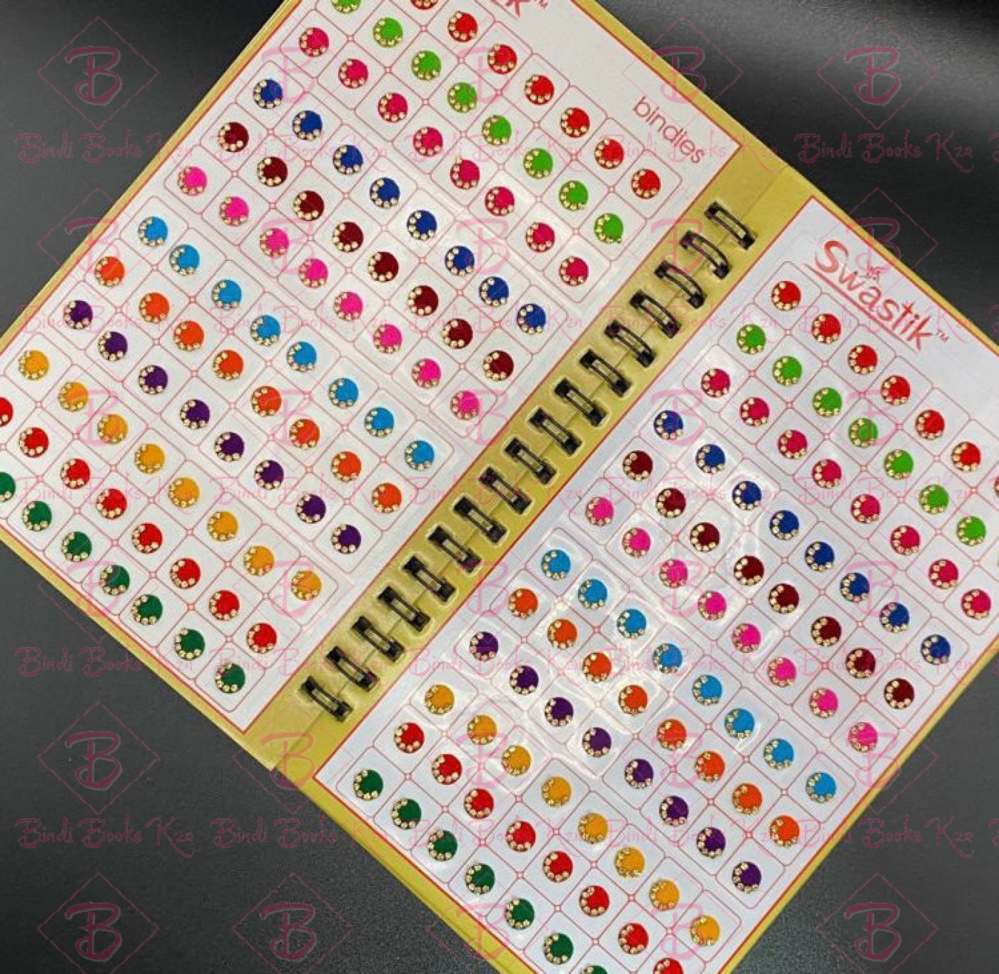 Swastik Half Moon Fancy Bindi Book